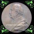 Bronze Round Wall Relief Sculpture|Bronze Bust YL-K041